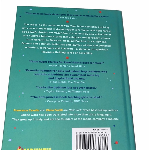 Good Night Stories for Rebel Girls 2 book - Picture 2 of 9